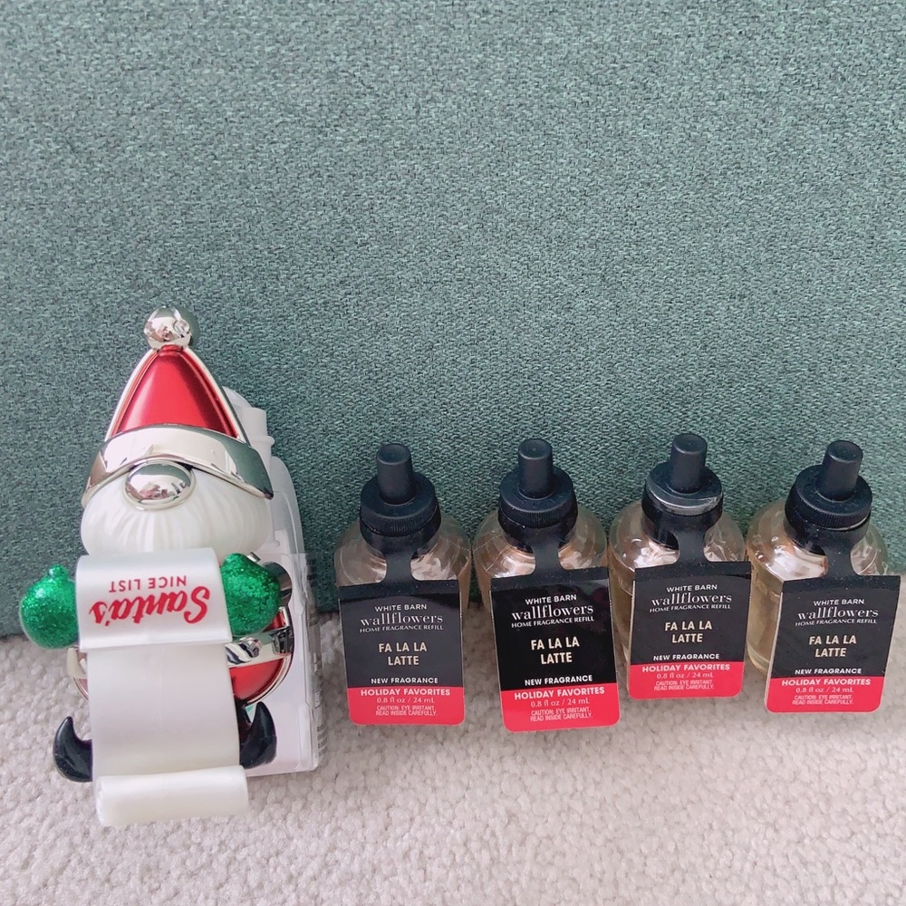 BBW Gnome wallflower plug & wallflower refill bundle